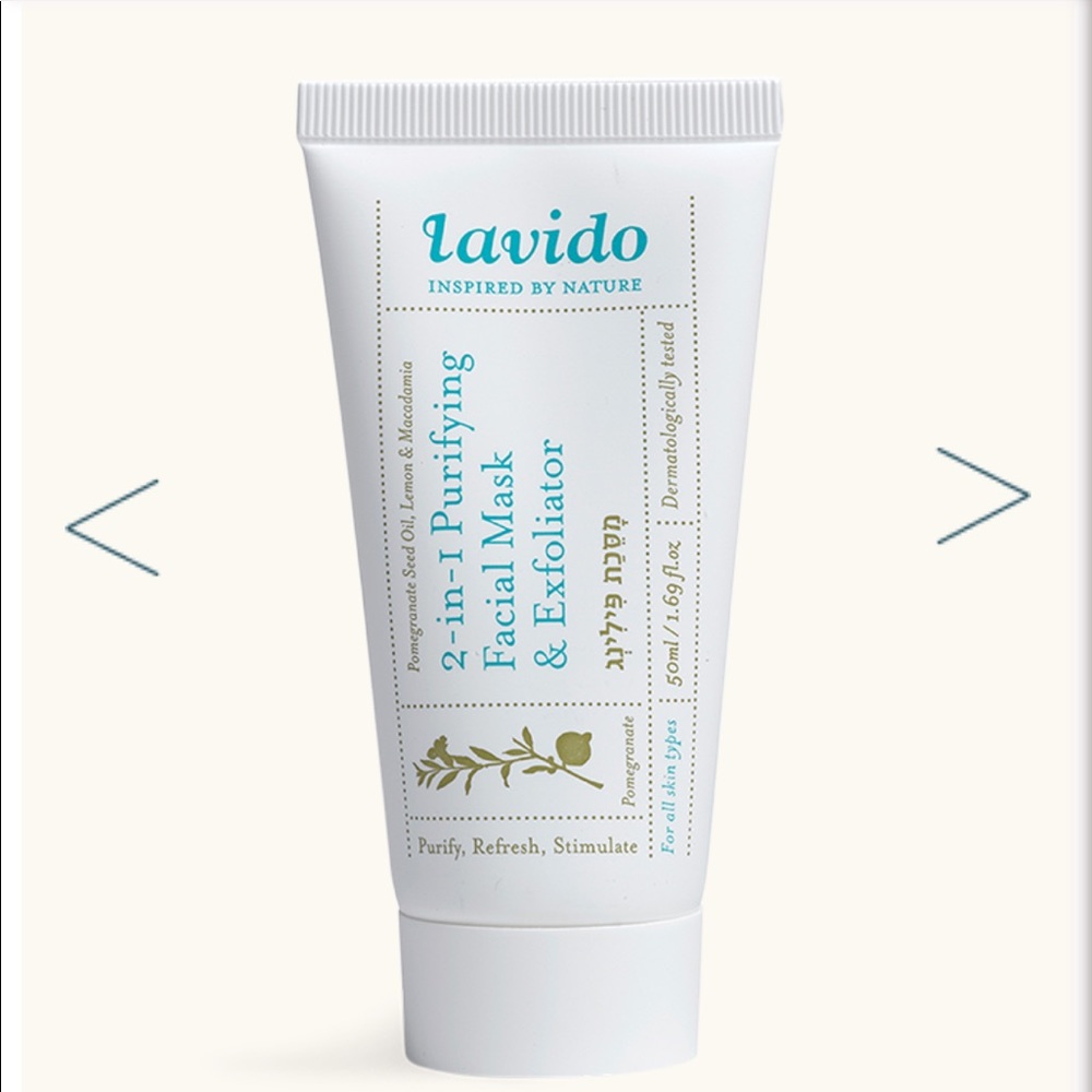 Lavido 2-in-1 Purifying Facial Mask & Exfoliator